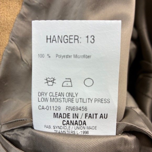 Chaps Ralph Lauren Men's Camel Suede Blazer Sport Coat Jacket Size 41R - Picture 16 of 16